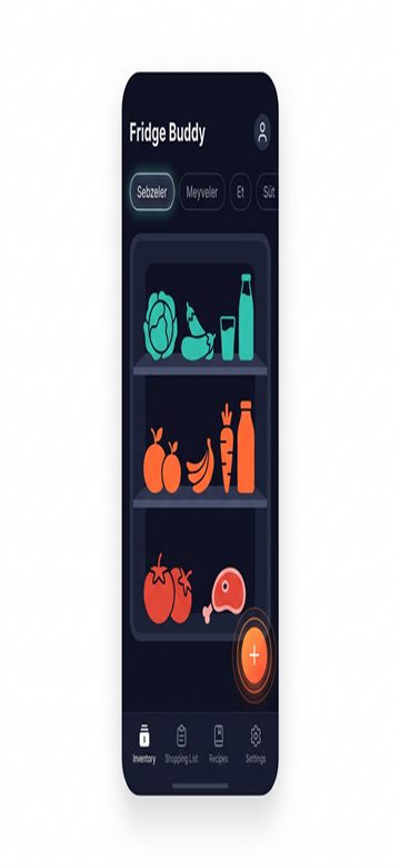 Chef-IM buzdolabı takip ekranı